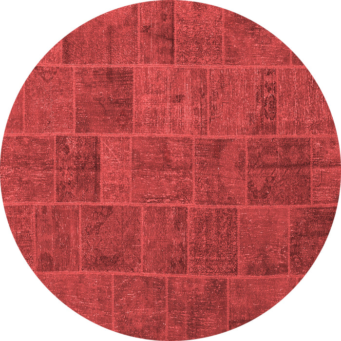 Patchwork Red Transitional Rug, con1993red