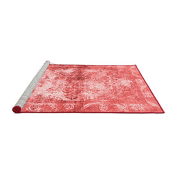 Contemporary Red Washable Rugs