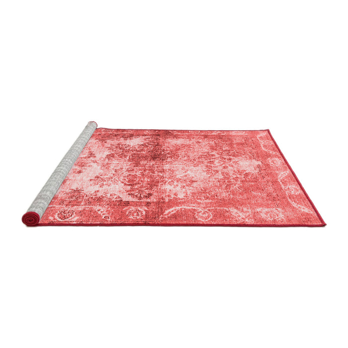 Contemporary Red Washable Rugs