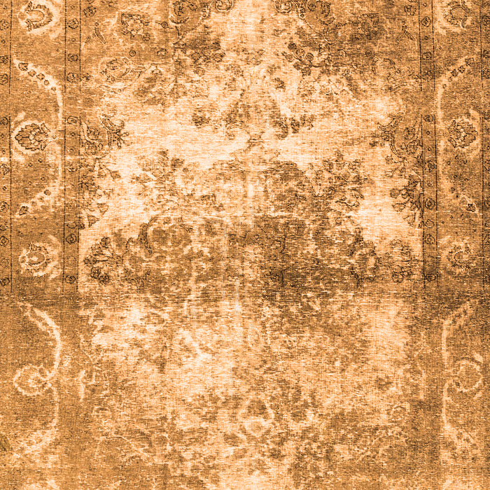 Serging Thickness of Machine Washable Abstract Orange Contemporary Area Rugs, wshcon1994org