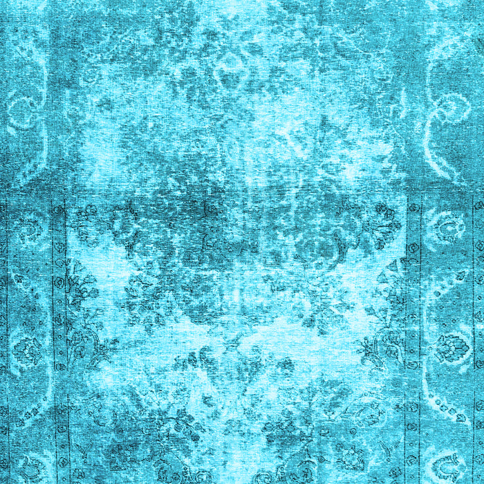 Abstract Light Blue Contemporary Rug, con1994lblu