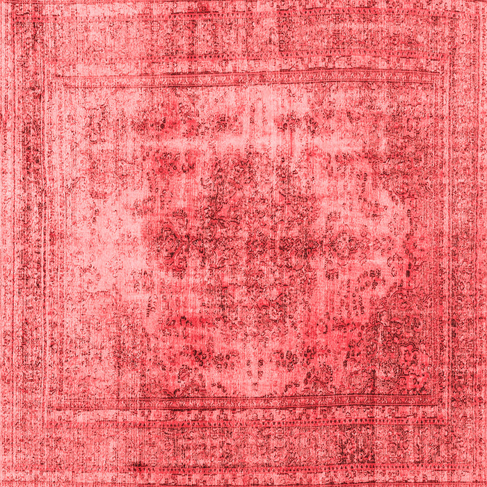 Machine Washable Abstract Red Contemporary Rug, wshcon1995red