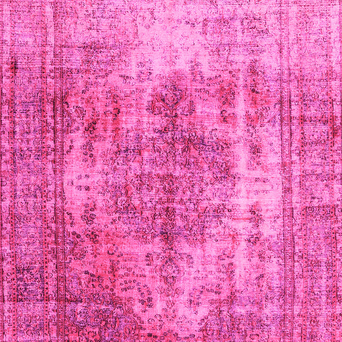 Machine Washable Abstract Pink Contemporary Rug, wshcon1995pnk