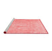 Contemporary Red Washable Rugs