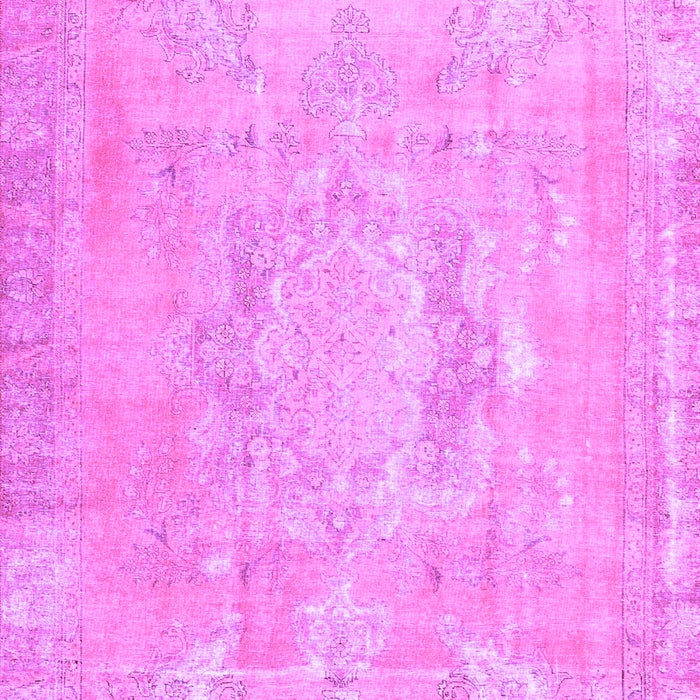 Machine Washable Abstract Purple Contemporary Area Rugs, wshcon1996pur