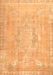 Abstract Brown Contemporary Rug, con1996brn