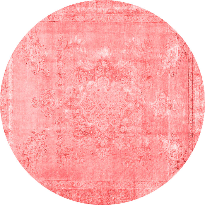Machine Washable Abstract Red Contemporary Rug, wshcon1996red
