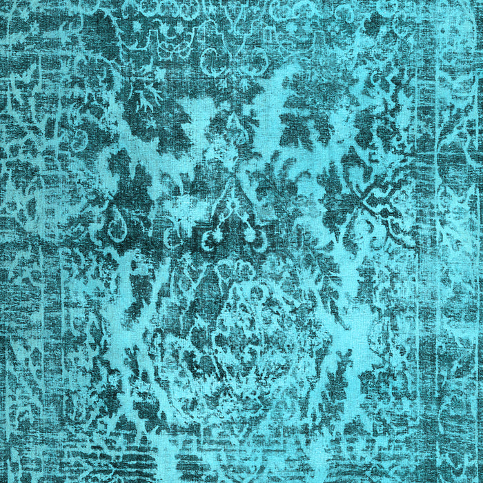 Abstract Light Blue Contemporary Rug, con1997lblu