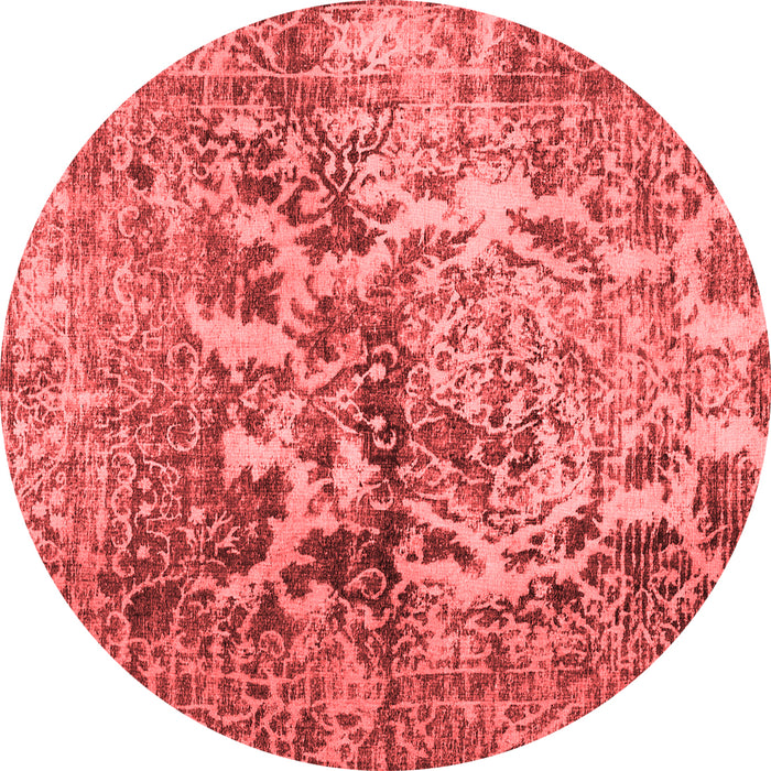 Abstract Red Contemporary Rug, con1997red