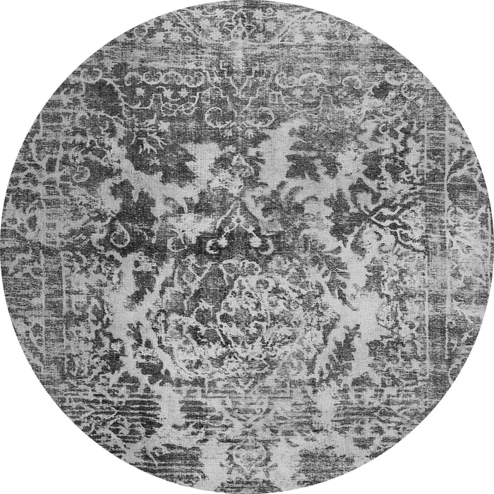 Machine Washable Abstract Gray Contemporary Rug, wshcon1997gry