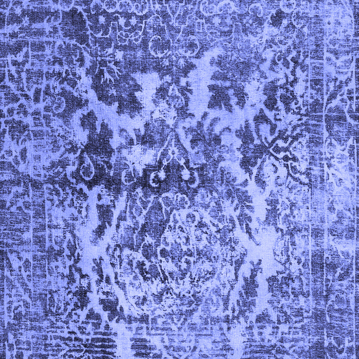 Abstract Blue Contemporary Rug, con1997blu