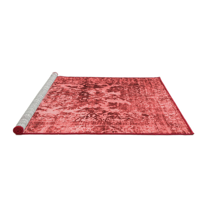 Contemporary Red Washable Rugs