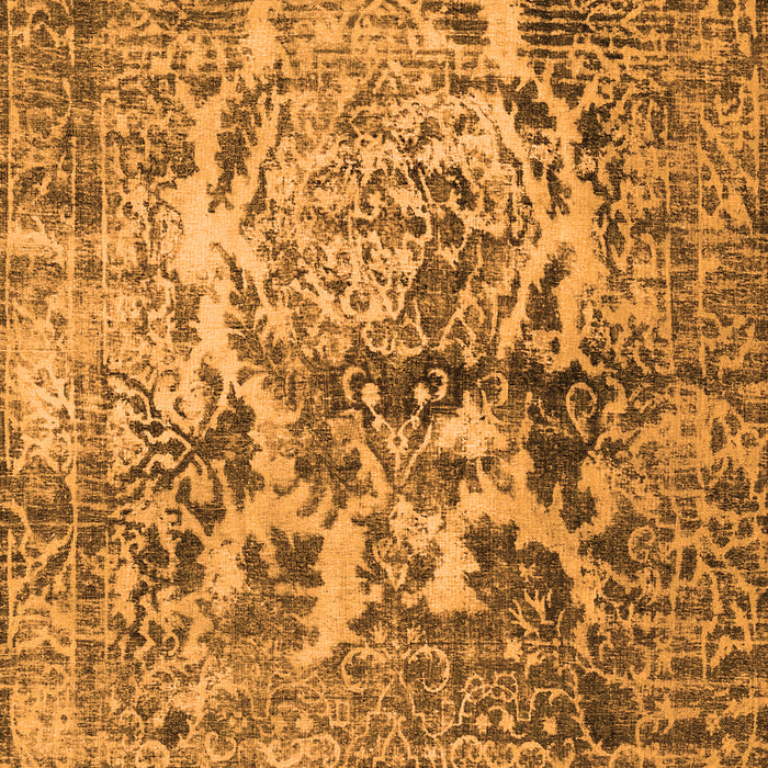 Abstract Orange Contemporary Rug, con1997org