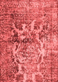 Abstract Red Contemporary Rug, con1997red