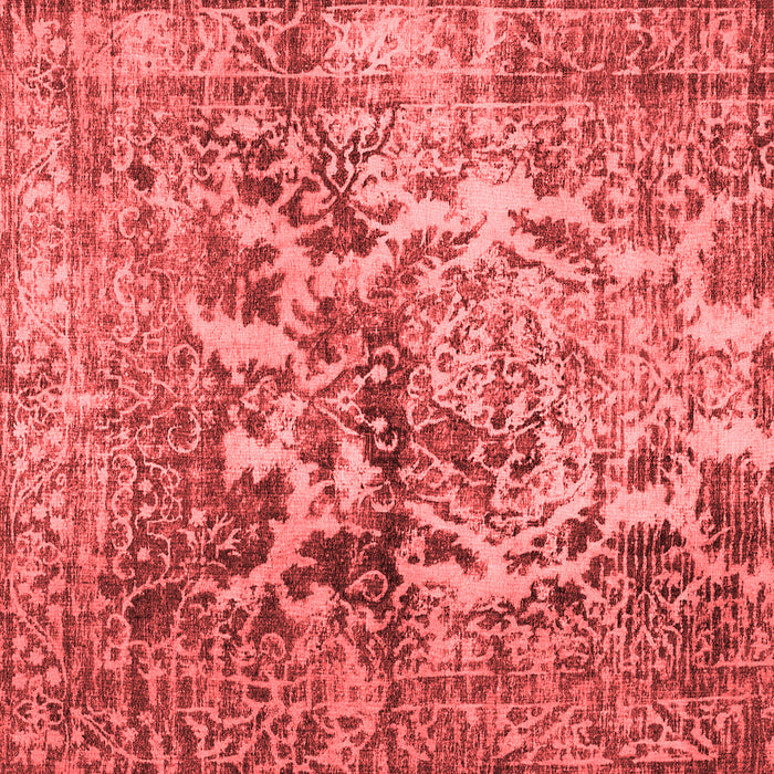 Machine Washable Abstract Red Contemporary Rug, wshcon1997red