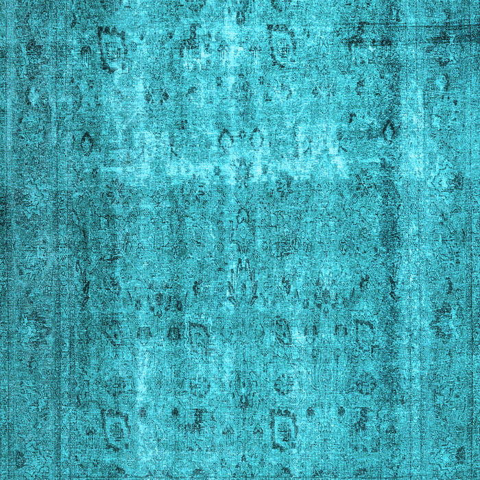 Abstract Light Blue Contemporary Rug, con1998lblu