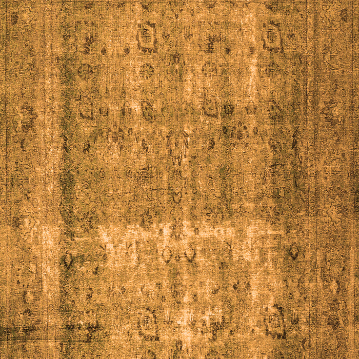 Abstract Orange Contemporary Rug, con1998org