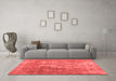 Contemporary Red Washable Rugs