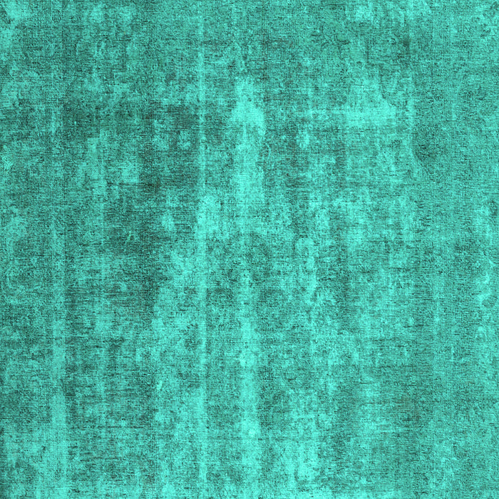 Abstract Turquoise Contemporary Rug, con1999turq