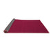 Sideview of Abstract Pink Contemporary Rug, con199pnk