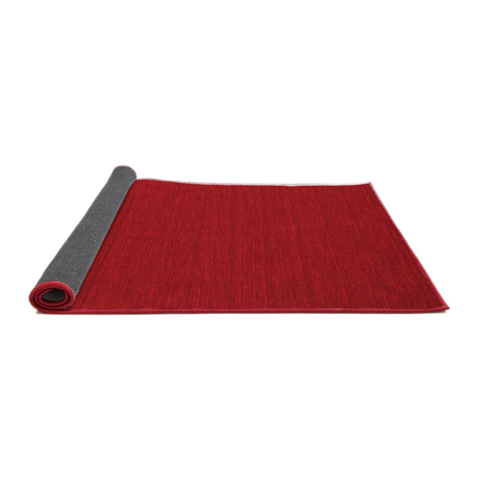 Abstract Red Contemporary Area Rugs