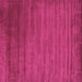 Square Machine Washable Abstract Pink Contemporary Rug, wshcon19pnk