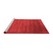 Contemporary Red Washable Rugs