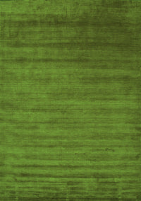 Abstract Green Contemporary Rug, con19grn