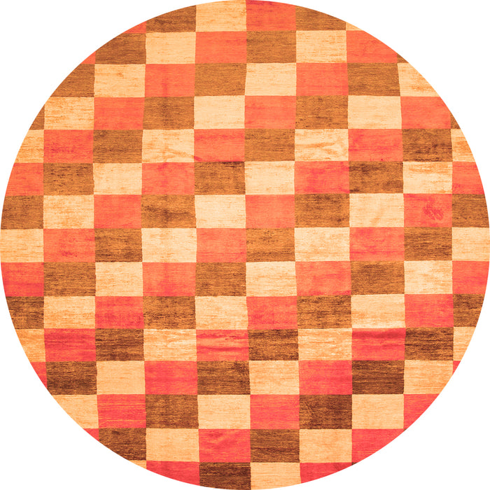 Machine Washable CON1X Orange CON1X Area Rugs, wshcon1org