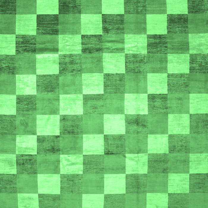 Machine Washable CON1X Emerald Green CON1X Area Rugs, wshcon1emgrn