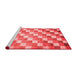 CON1X Red Washable Rugs