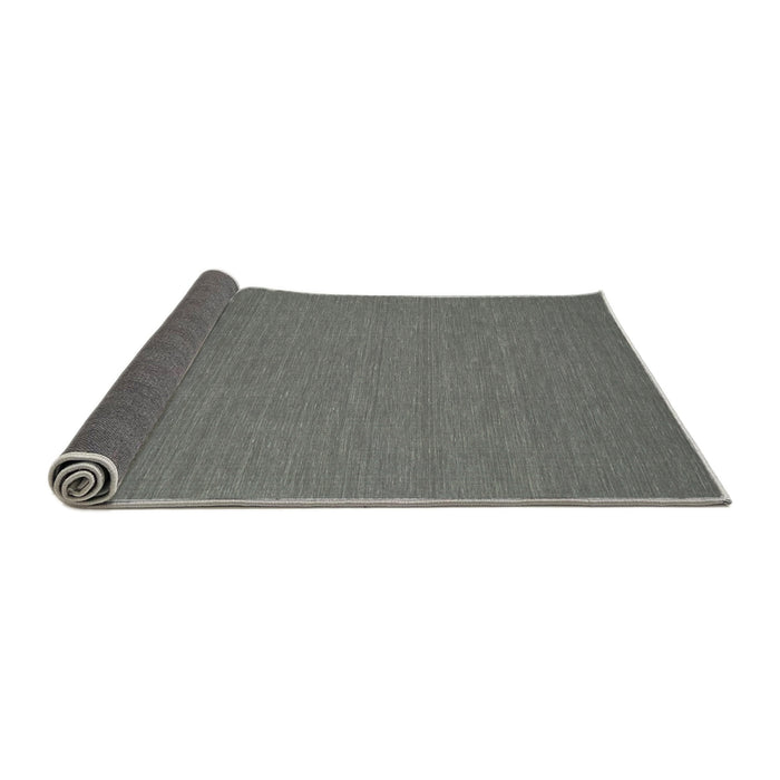 Thickness of Contemporary Platinum Gray Modern Rug, con200