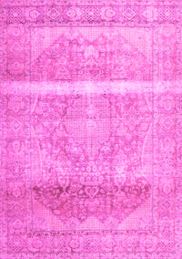 Abstract Pink Contemporary Rug, con2000pnk