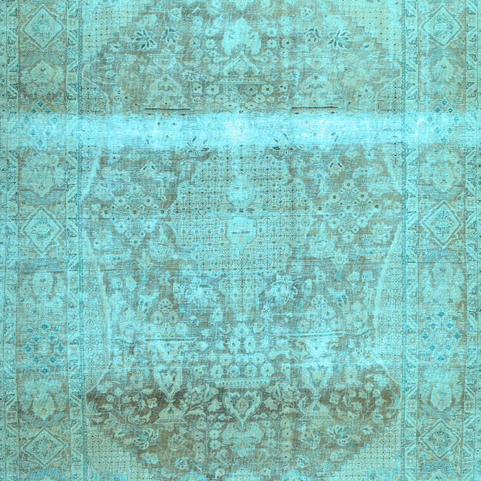 Abstract Light Blue Contemporary Rug, con2000lblu