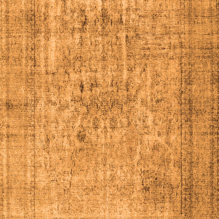 Abstract Orange Contemporary Rug, con2001org