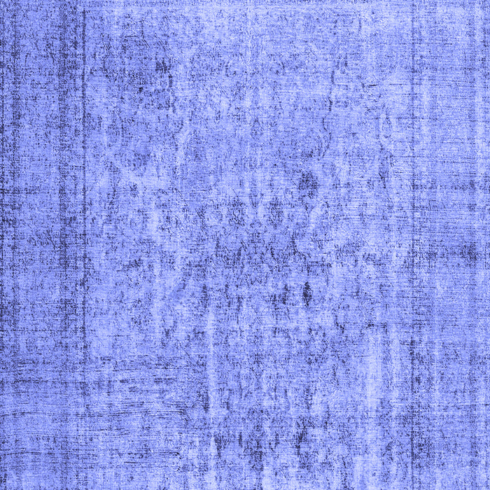 Abstract Blue Contemporary Rug, con2001blu