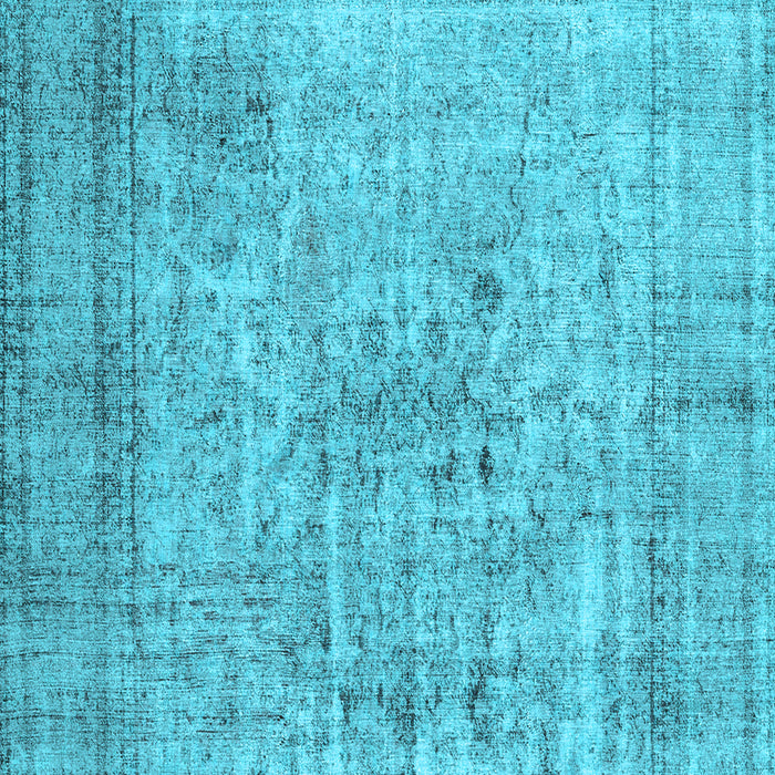 Abstract Light Blue Contemporary Rug, con2001lblu