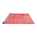 Contemporary Red Washable Rugs