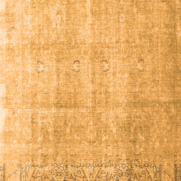 Abstract Orange Contemporary Rug, con2002org