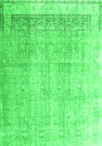 Abstract Green Contemporary Rug, con2002grn