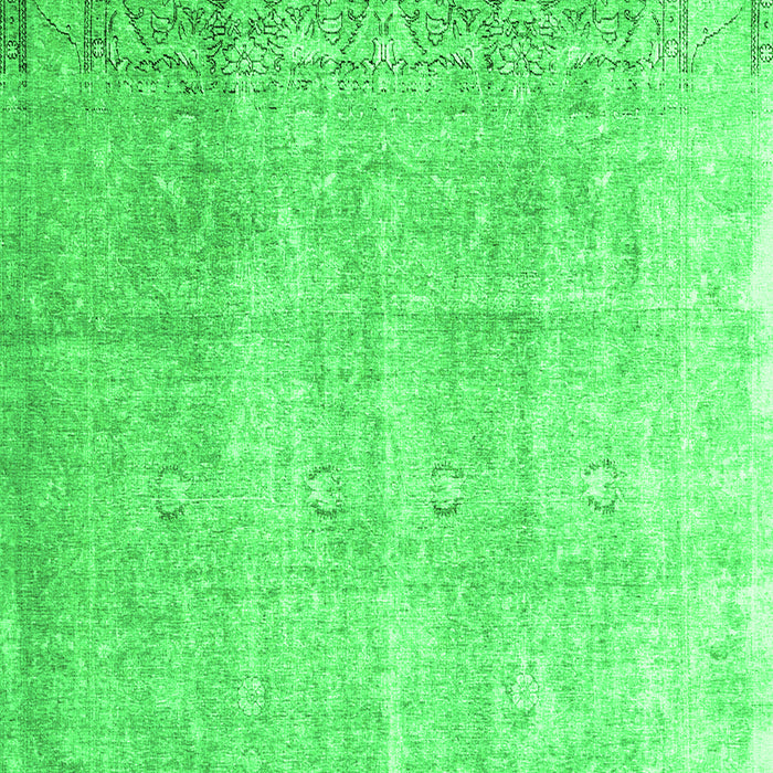 Abstract Green Contemporary Rug, con2002grn