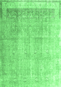 Abstract Emerald Green Contemporary Rug, con2002emgrn