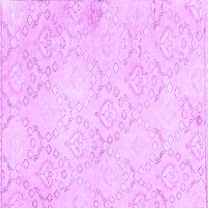 Square Abstract Purple Contemporary Rug, con2003pur