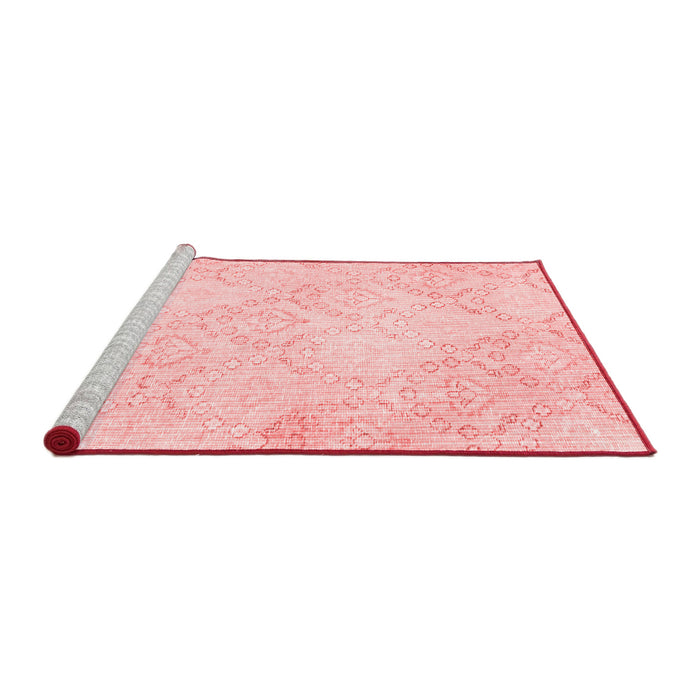 Contemporary Red Washable Rugs