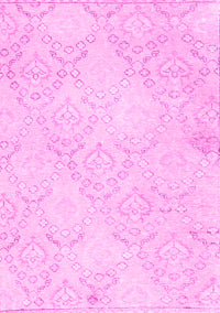 Abstract Pink Contemporary Rug, con2003pnk