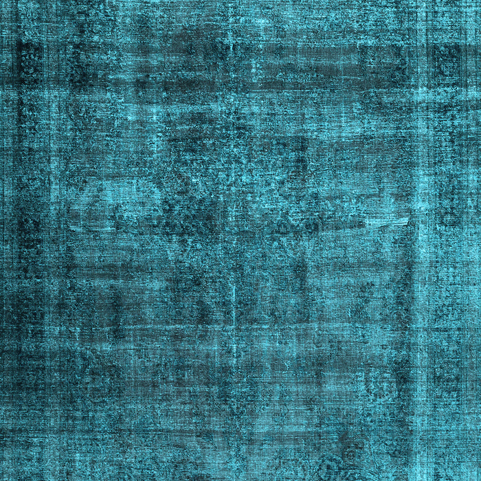 Abstract Light Blue Contemporary Rug, con2004lblu