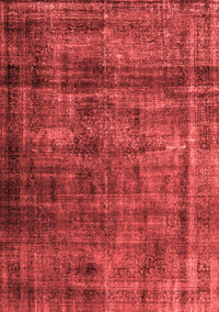 Abstract Red Contemporary Rug, con2004red