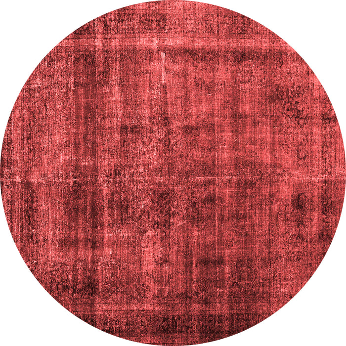 Machine Washable Abstract Red Contemporary Rug, wshcon2004red