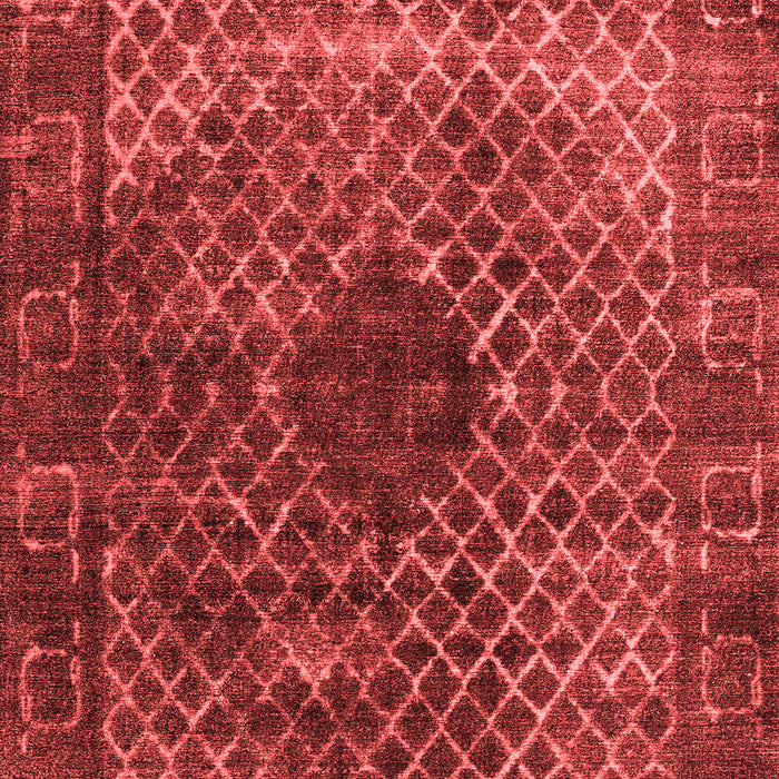 Abstract Red Contemporary Area Rugs
