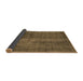 Sideview of Abstract Brown Contemporary Rug, con2006brn